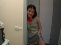 Asian teen joins once innocent blonde and old man for hardcore fucking and cummy facial finish